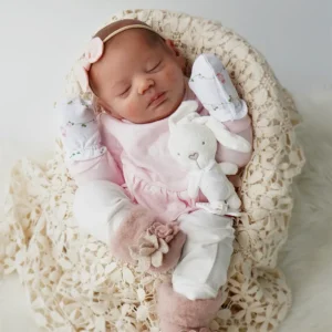 Silicone Cuddle Baby Girl Doll